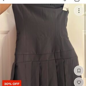 Fashion Nova Charcoal Mini Dress